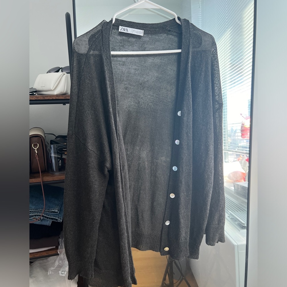 Cute cozy long zara cardigan